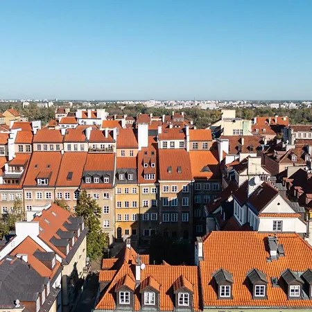 Daire Close-3 Floor Luxury - Center - 150 M2 - Old Town - Downtown View - Piwna Varşova